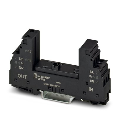 Type 3 surge protection base element - PT-BE/FM   2839282