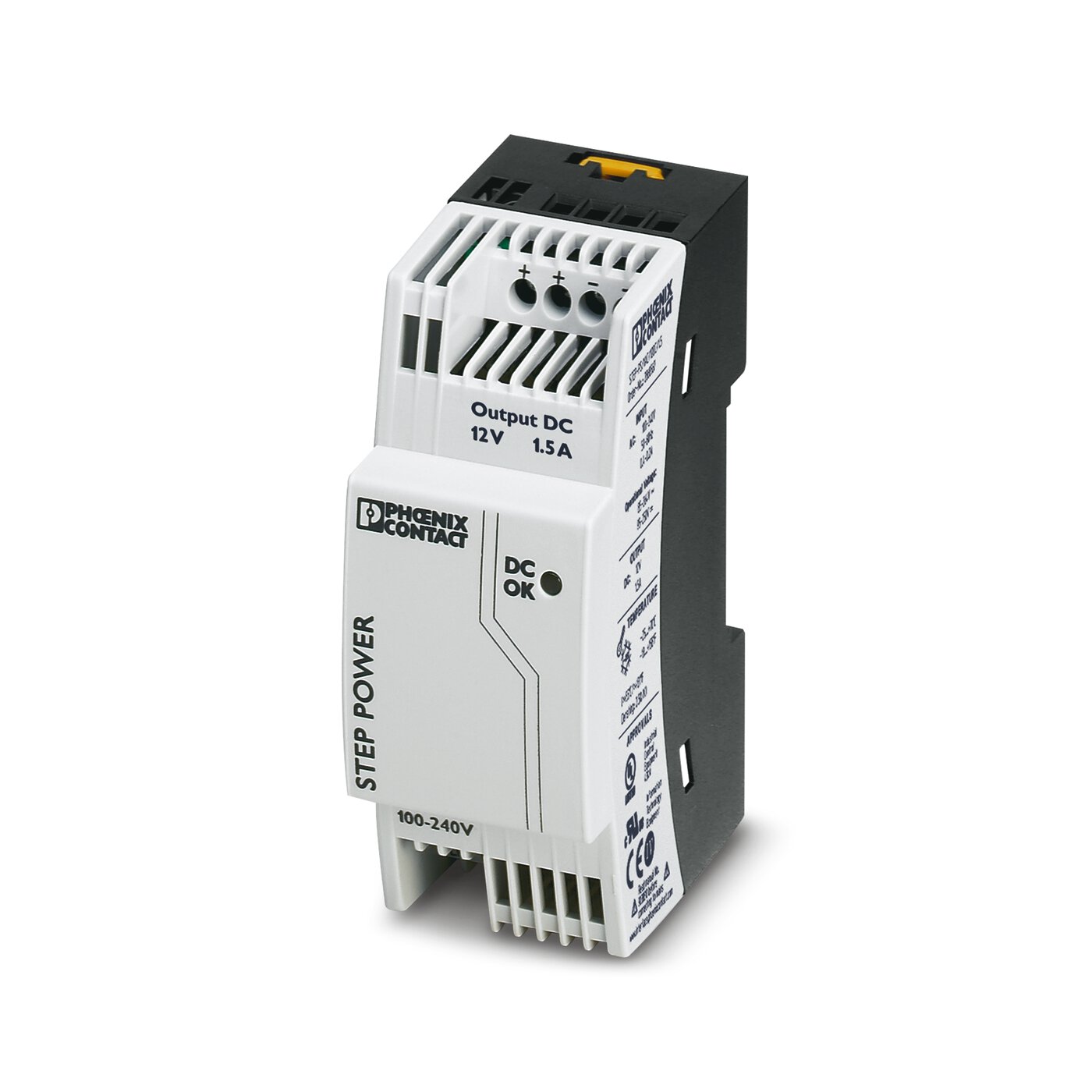 Bộ nguồn 12DC Phoenix Contact: STEP-PS/ 1AC/12DC/1.5 - Power supply unit (2868567)