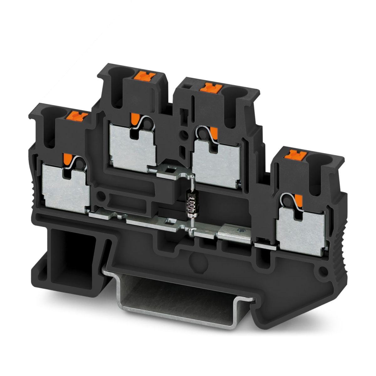 PTTB 2,5-DIO/O-U BK - Component terminal block (1020774)