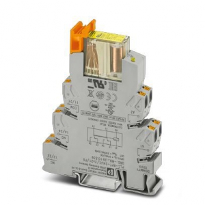 Relay Module - PLC-RPT- 24UC/2X21/FG - 2910539 - PHOENIX CONTACT