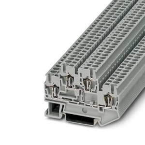 Double-level spring-cage terminal block - STTB 2,5    3031270