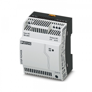 Bộ nguồn 5Vdc Phoenix Contact:STEP-PS/ 1AC/ 5DC/6.5 - Power supply unit (2868541)