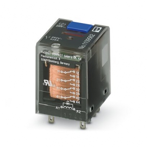 Rơ le 4 cặp tiếp điêm 220Vdc Single relay - REL-IR-BL/L-220DC/4X21 - 1109562