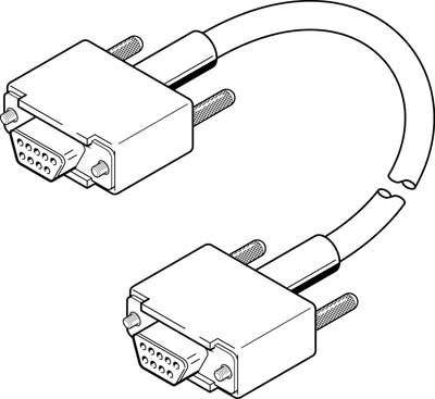 Programming cable KDI-PPA-3-BU9 151915 - FESTO