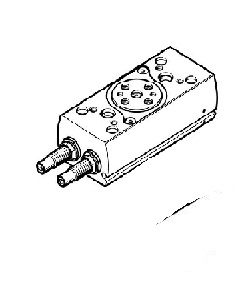 Ổ đĩa quay Semi-rotary drive DRRD-12- 574398 FESTO