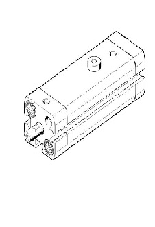 Kẹp tuyến tính Linear/swivel clamp CLR-12-10-R-P-A 535431 FESTO