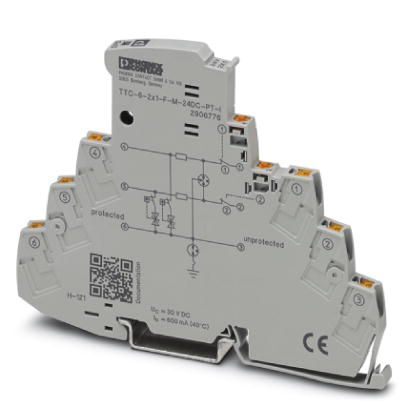 Chống sét - Surge protection device - TTC-6-2X1-F-M-24DC-PT-I - 2906776 - Phoenix contact