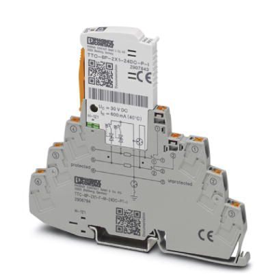 Surge protection device - TTC-6P-2X1-F-M-24DC-PT-I - 2906794 - PHOENIX CONTACT