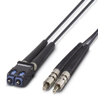 FO connecting cable - VS-PC-2X-POF-980-SCRJ/FSMA-5 - 1657122 - PHOENIX CONTACT