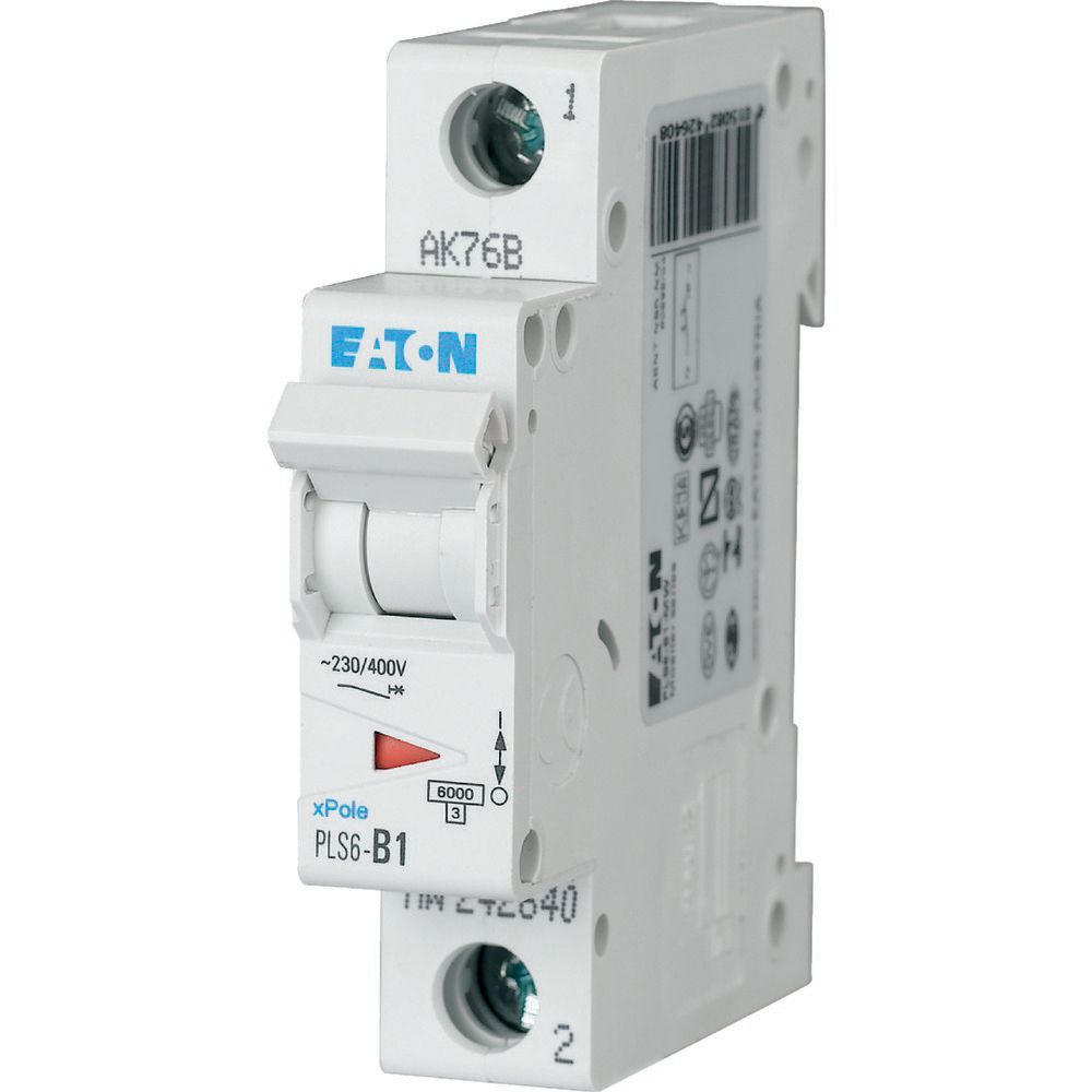 MCB 1 pha Eaton Moeller series xPole PLS6 (242665)