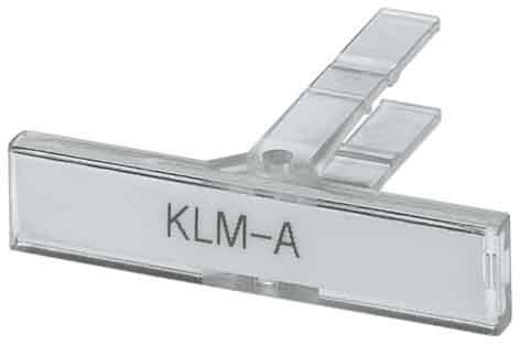 Nhãn nhựa dùng cho cầu chặn - 1004322 - KLM-A + ES/KLM 2-GB