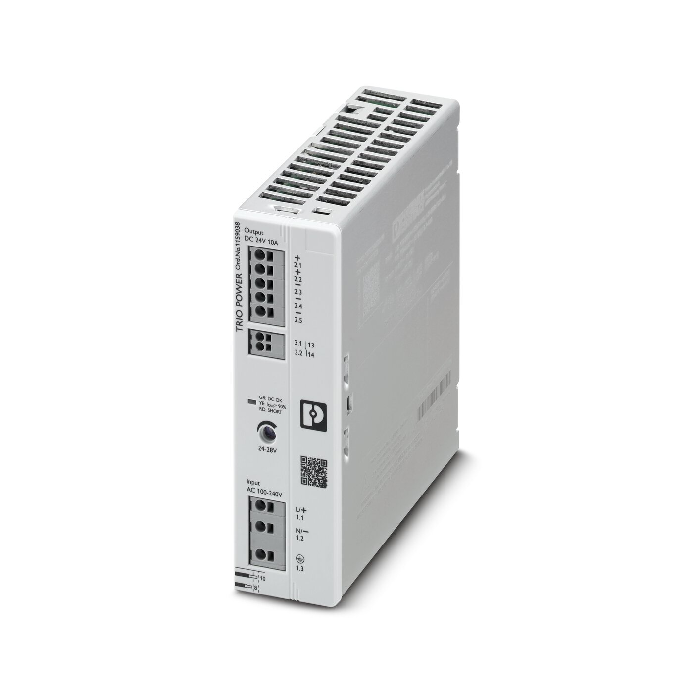 Bộ nguồn Phoenix Contact: TRIO3-PS/1AC/24DC/10 - Power supply unit 1159038