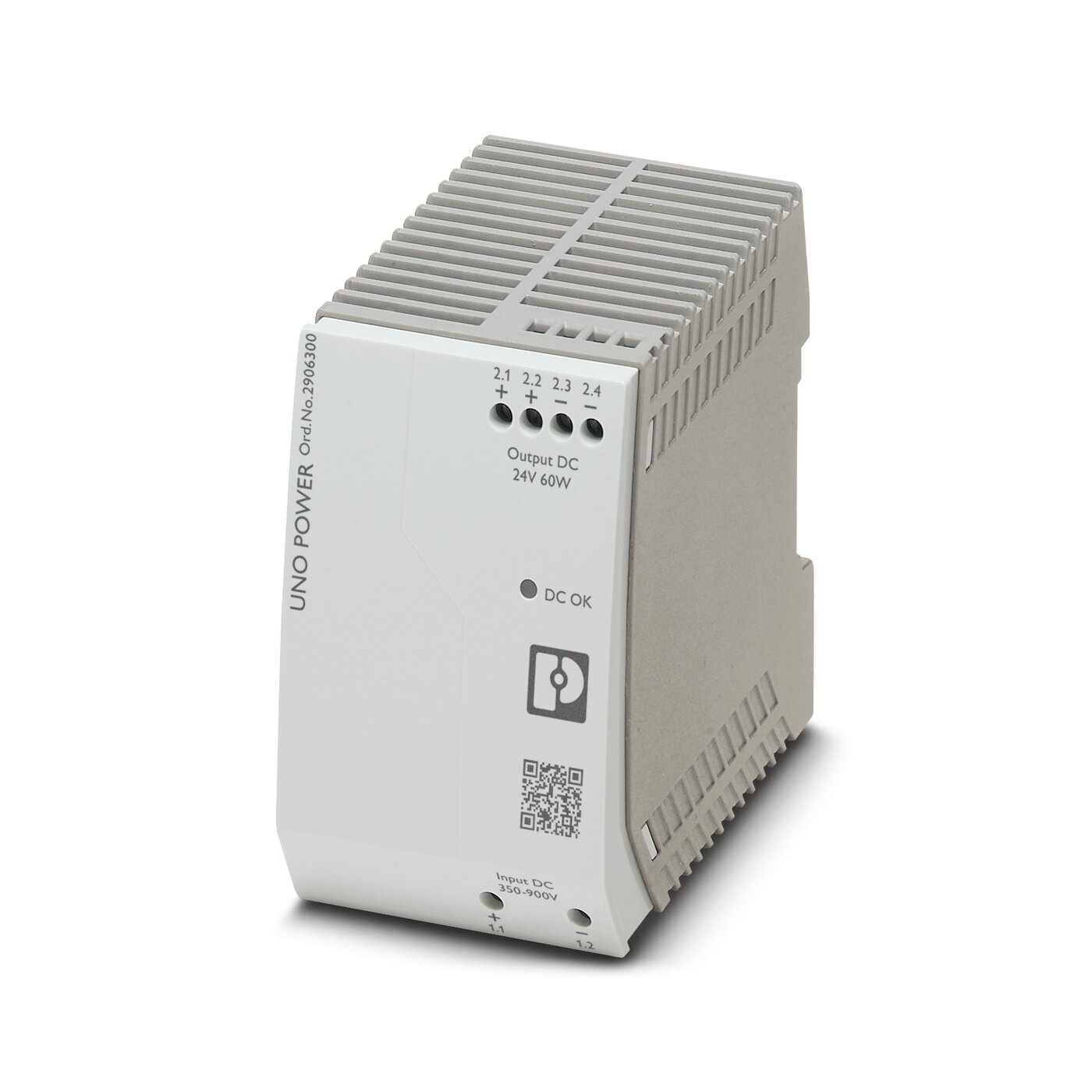 Bộ chuyển đổi nguồn DC-DC Phoenix Contact: UNO-PS/350-900DC/24DC/60W - DC/DC converters (2906300)