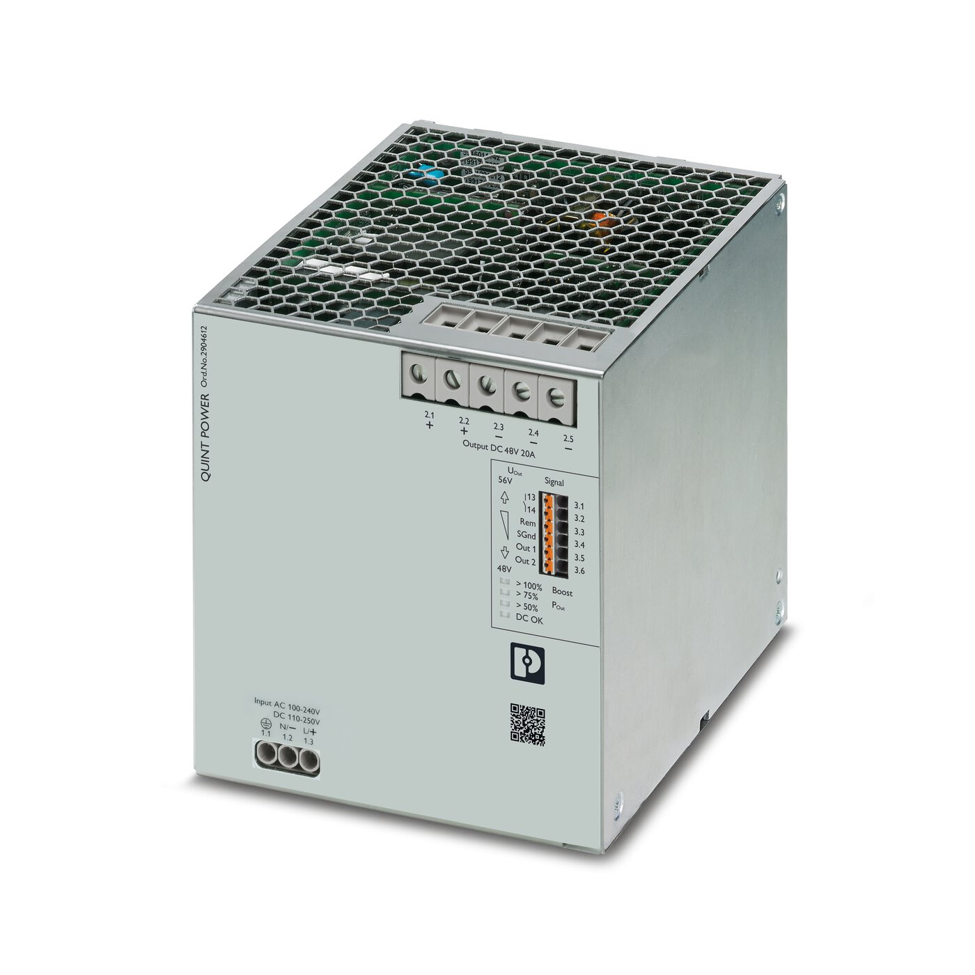 Bộ nguồn 48DC Phoenix Contact: QUINT4-PS/1AC/48DC/20 - Power supply unit 2904612