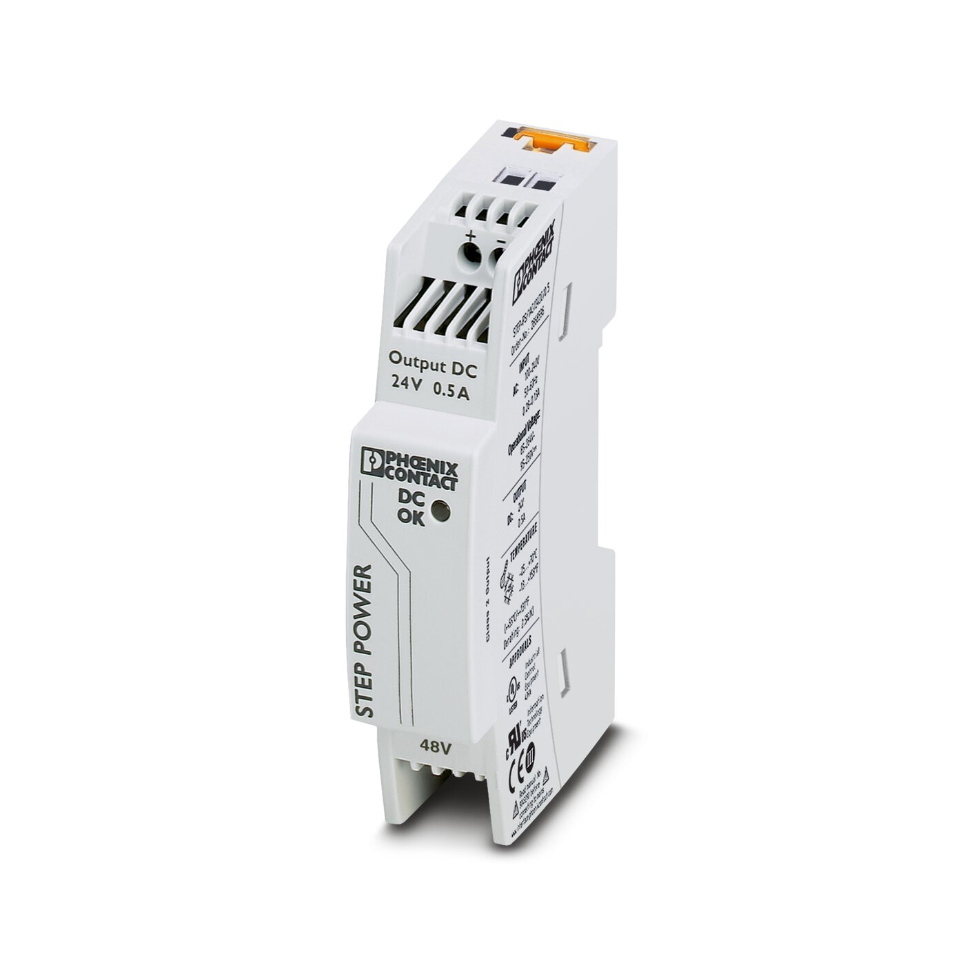 Bộ nguồn Phoenix Contact: STEP-PS/48AC/24DC/0.5 - Power supply unit (2868716)