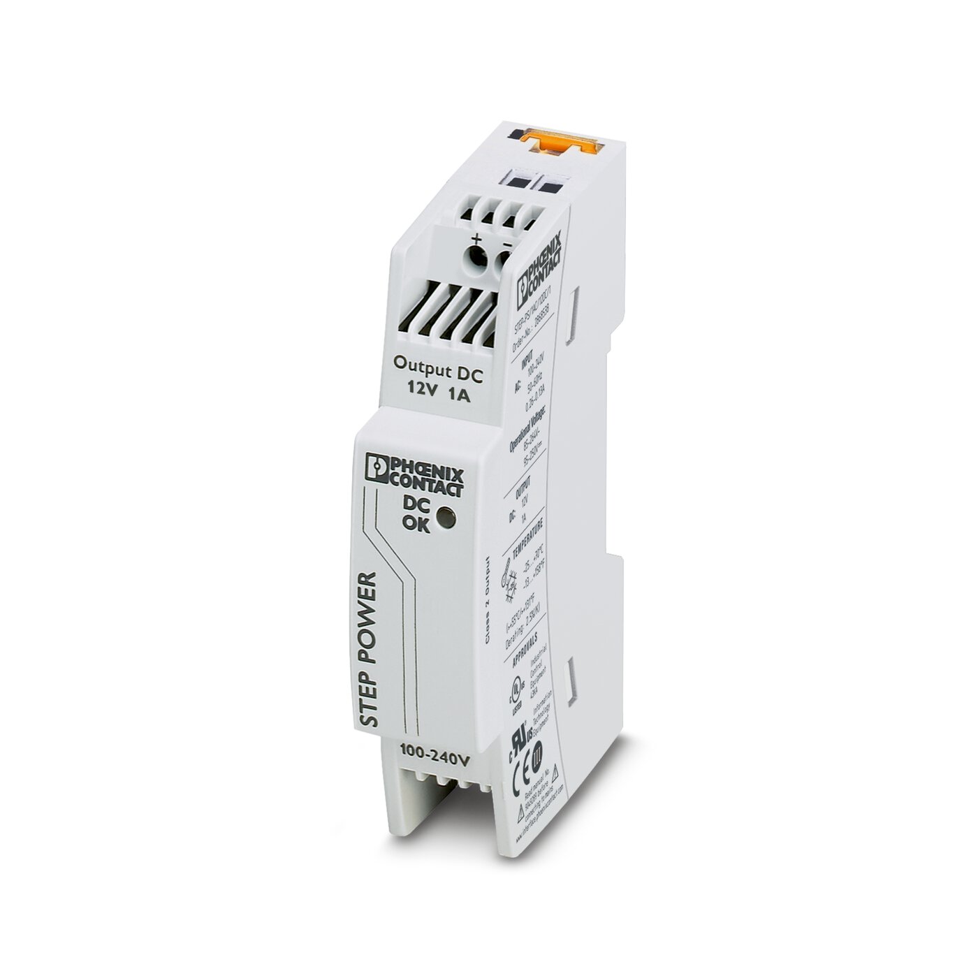 Bộ nguồn 12DVC Phoenix Contact: STEP-PS/ 1AC/12DC/1 - Power supply unit (2868538)