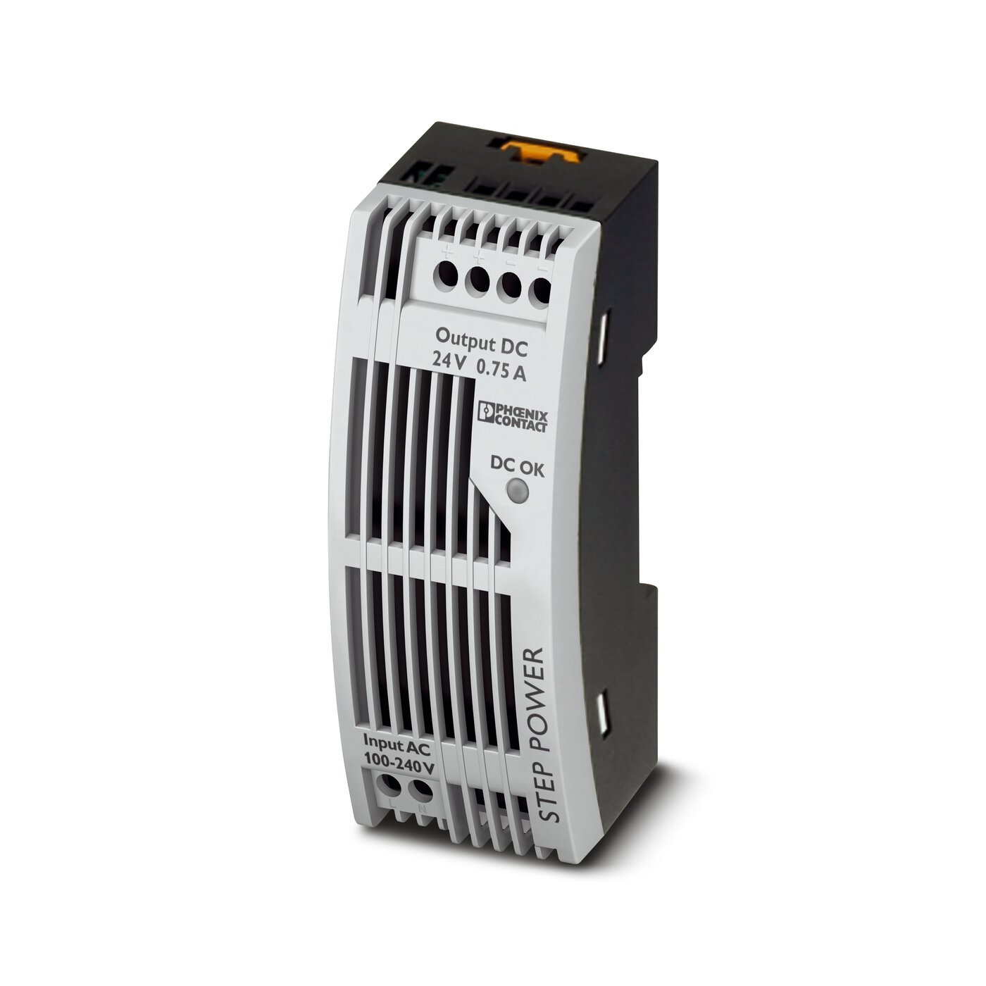 Bộ nguồn 24DVC Phoenix Contact: STEP-PS/ 1AC/24DC/0.75/FL - Power supply unit (2868622)