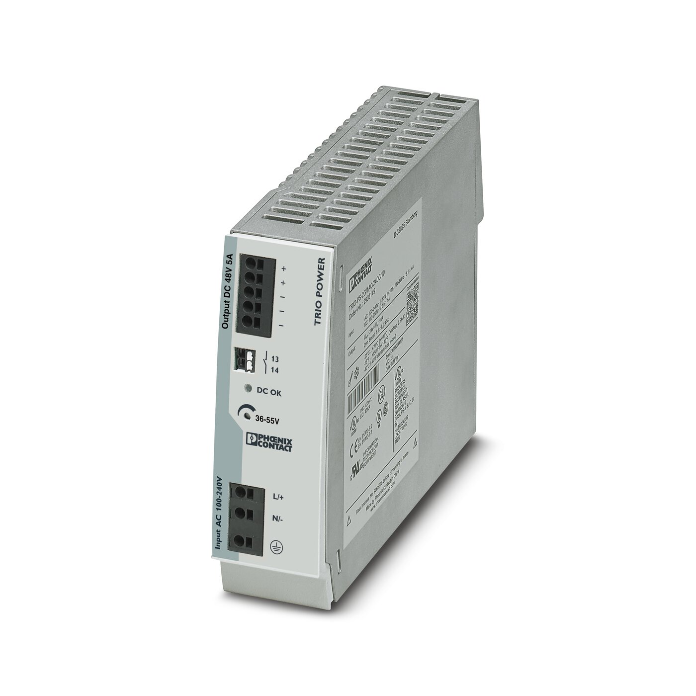 Bộ nguồn 48DC Phoenix Contact: TRIO-PS-2G/1AC/48DC/5 - Power supply unit 2903159