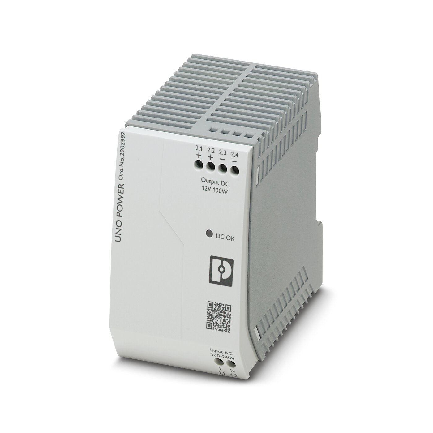 Bộ nguồn Phoenix Contact: UNO-PS/1AC/12DC/100W - Power supply unit (2902997)