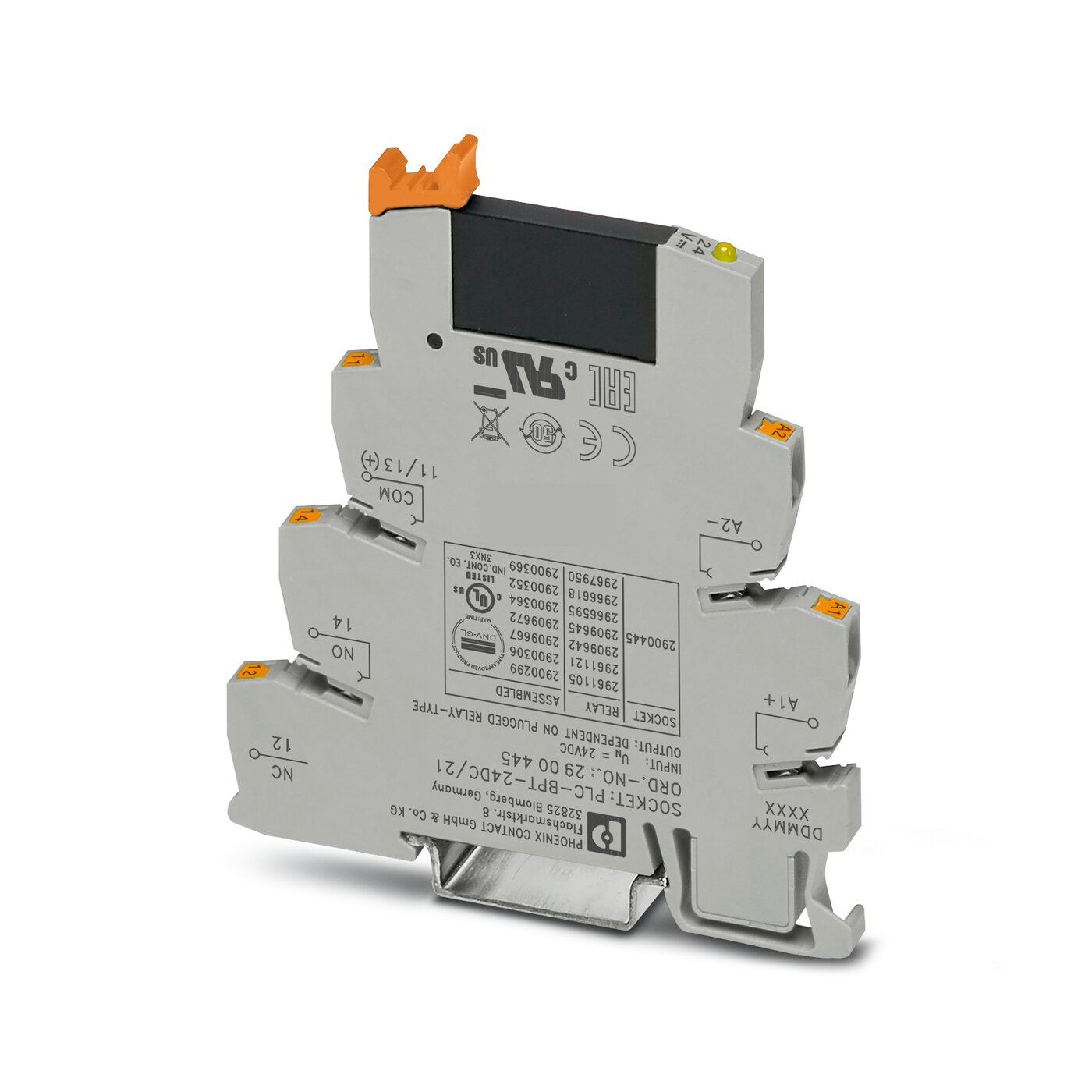 Rơ le bán dẫn Phoenix Contact: PLC-OPT- 24DC/ 48DC/100 - Solid-state relay module 2900352