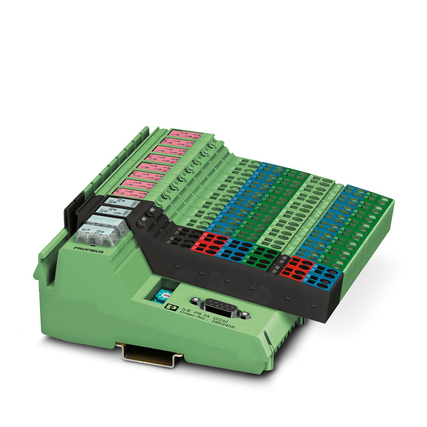 I/O module - ILB PB 24 DO32    2862408