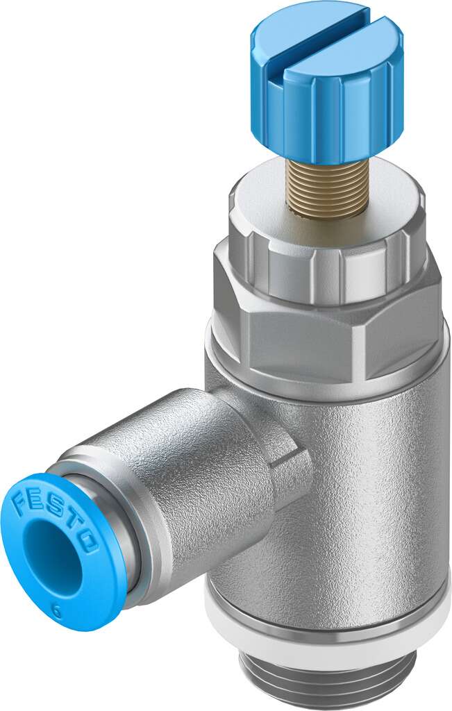 One-way flow control valve GRLA-3/8-QS-10-RS-D   534343