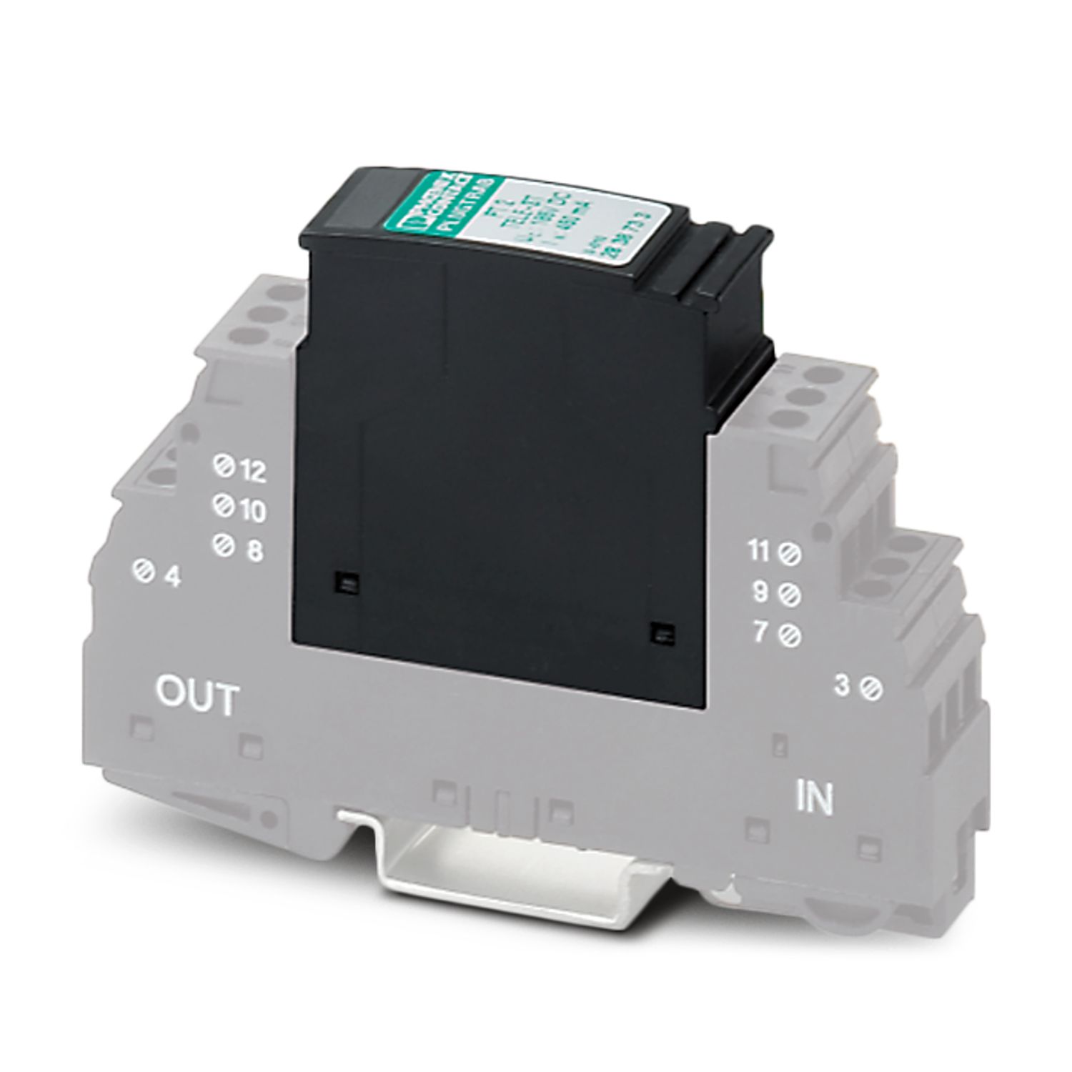 Chống sét tín hiệu Phoenix Contact: PT 2-TELE-ST - Surge protection plug (2838733)