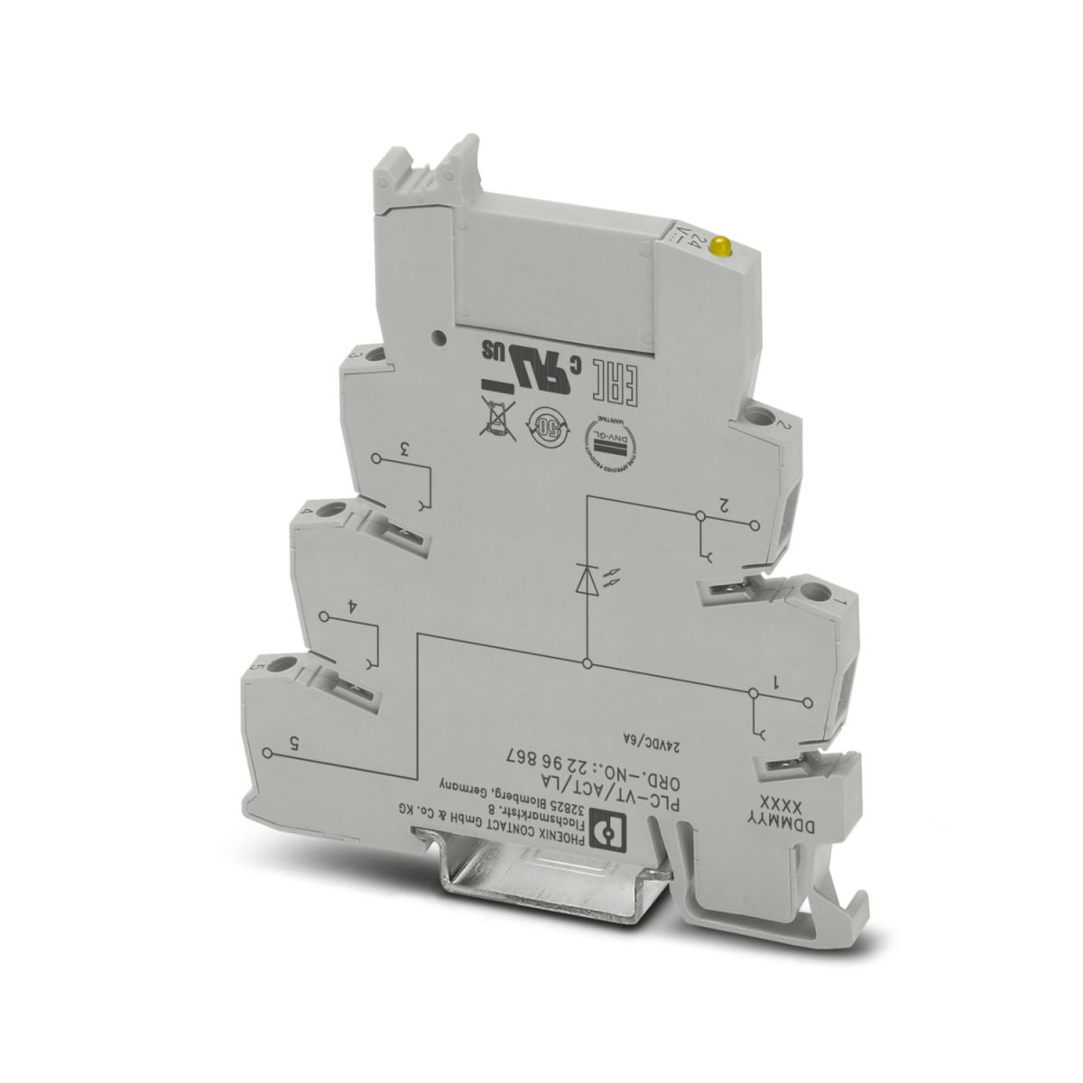PLC-VT/ACT/LA - Feed-through terminal block 2296867