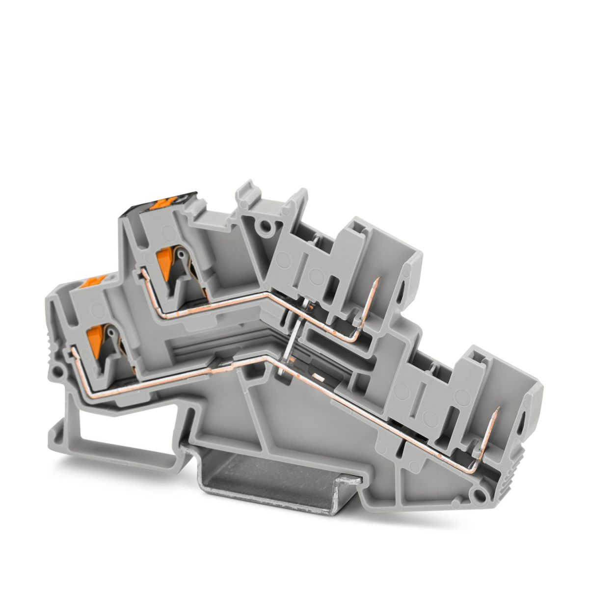 PTTBS 2,5/2P-PV - Double-level terminal block (3211262)