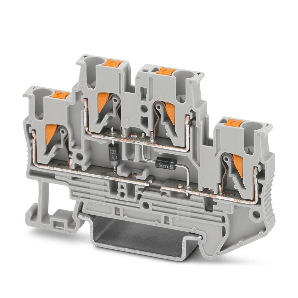 PTTB 2,5-2DIO/U-OL/U-OR - Component terminal block (3211445)