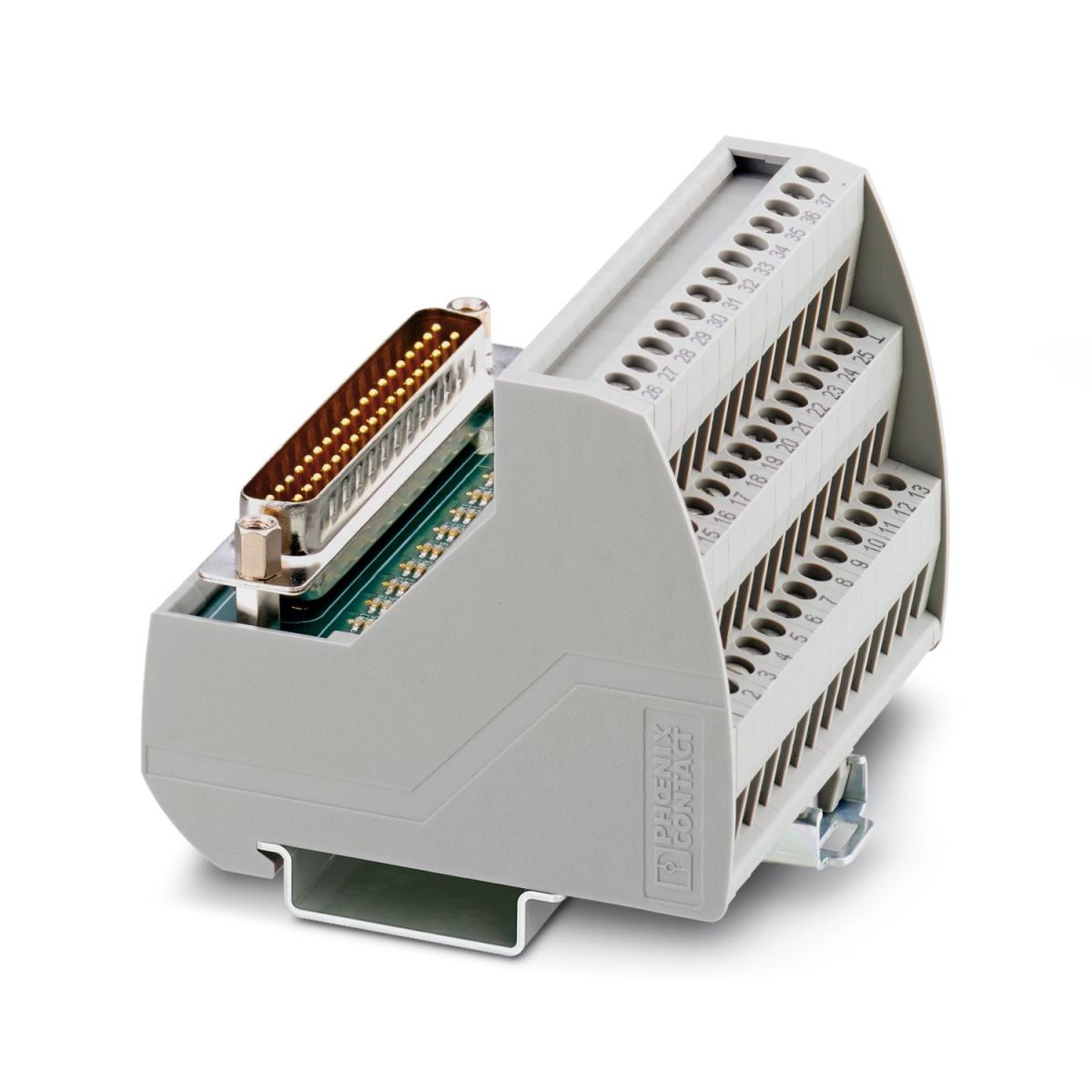 VIP-3/SC/D37SUB/M/LED - Termination board (2322171)