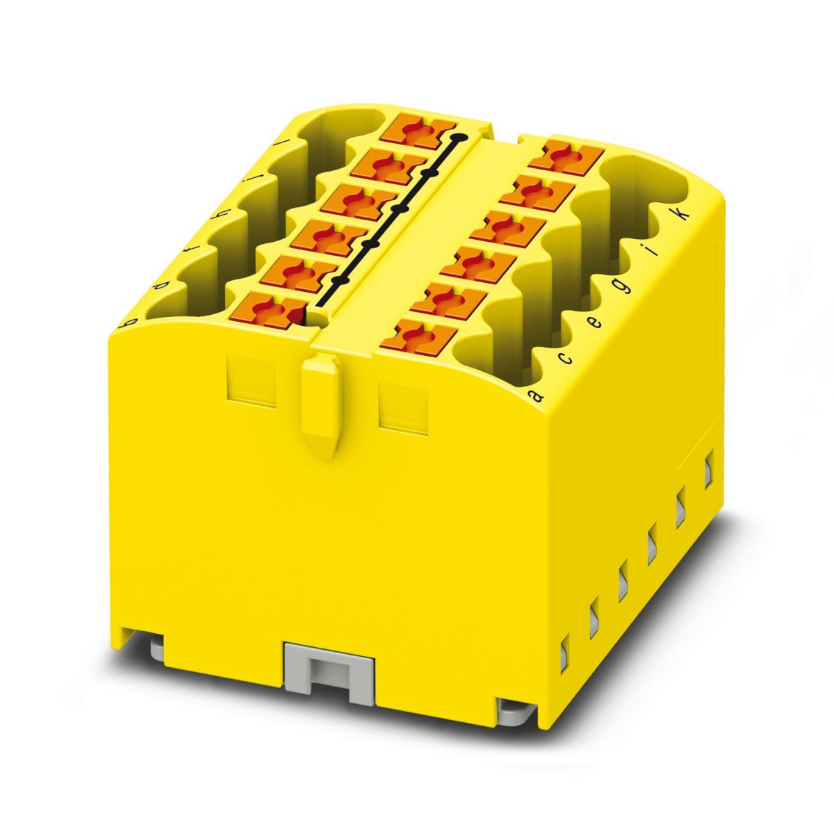 Cầu đấu phân phối Phoenix Contact PTFIX 12X2,5 YE – 3273292