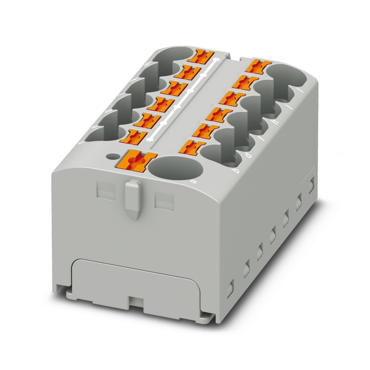 Khối cầu đấu phân phối điện Phoenix Contact PTFIX 10/12X4 GY – 3273878