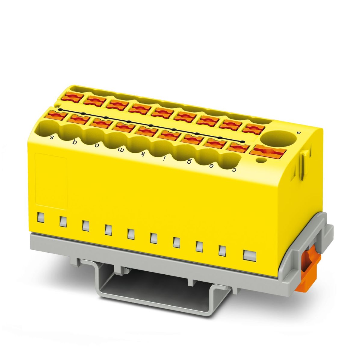 Khối cầu đấu phân phối Phoenix Contact PTFIX 6/18X2,5-NS35 YE – 3273116