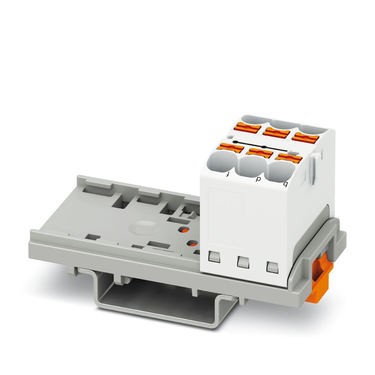 Cầu đấu phân phối Phoenix Contact PTFIX 6X4-NS35 WH – 3273538