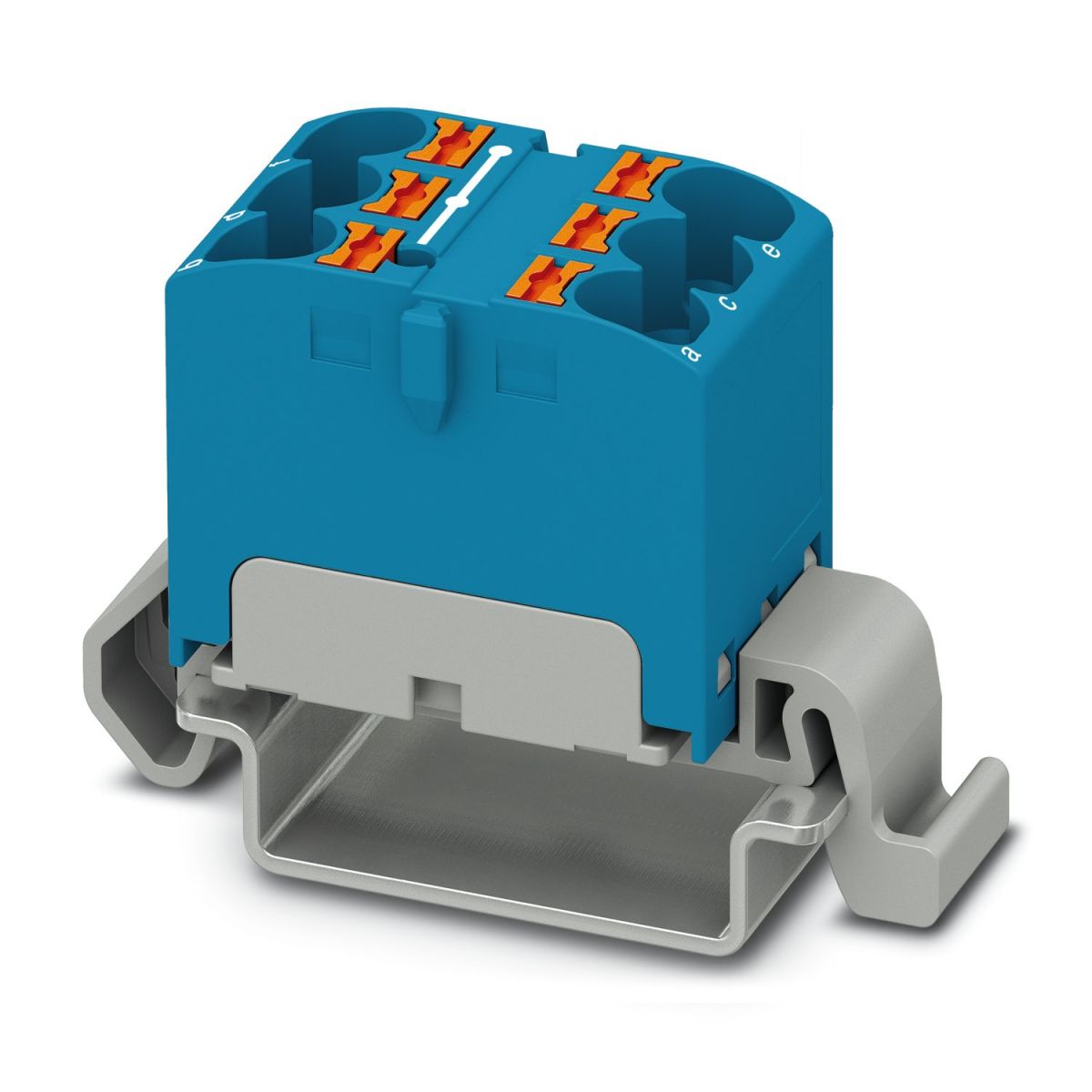 Cầu đấu phân phối Phoenix Contact PTFIX 6X4-NS35A BU – 3273660