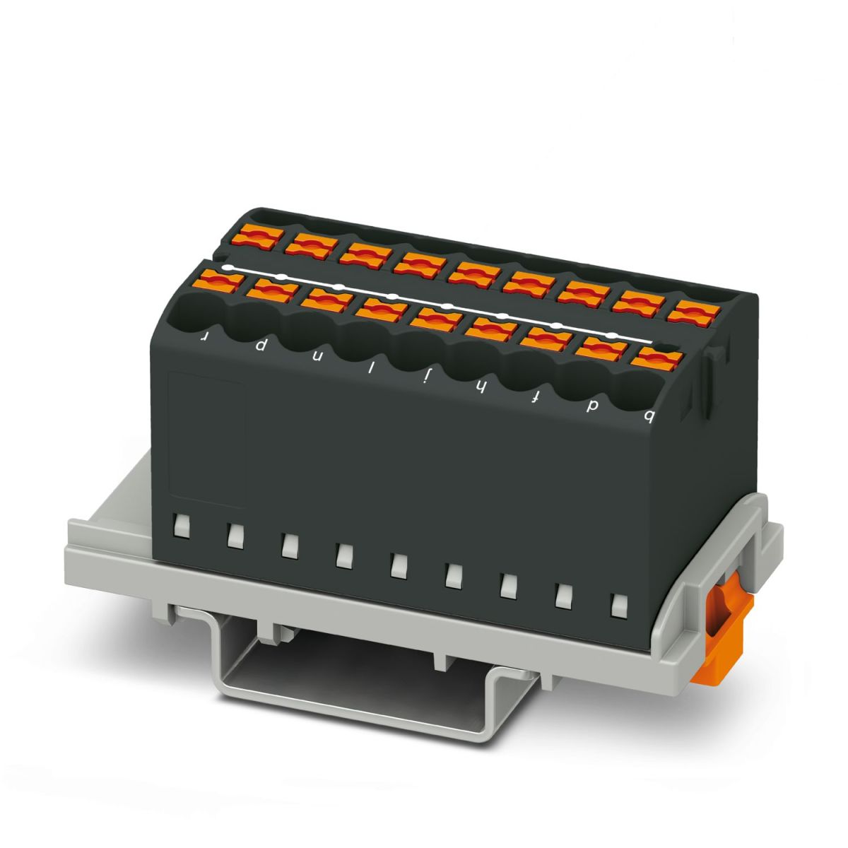 Cầu đấu phân phối Phoenix Contact PTFIX 18X2,5-NS35 BK – 3273058