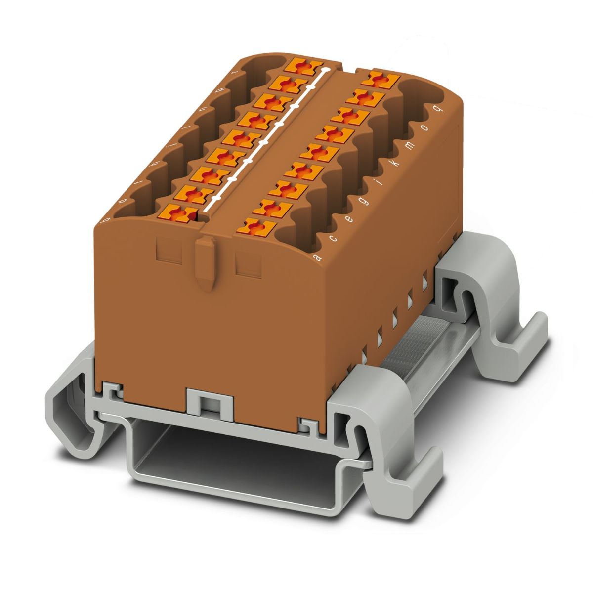 Khối cầu đấu phân phối Phoenix Contact PTFIX 18X2,5-NS35A BN – 3273186