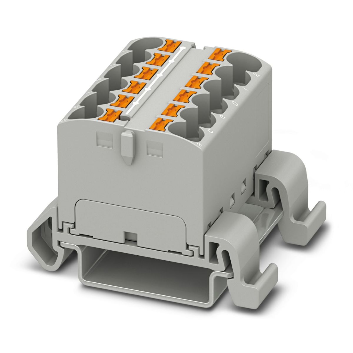 Khối cầu đấu phân phối Phoenix Contact PTFIX 12X4-NS35A GY – 3273680