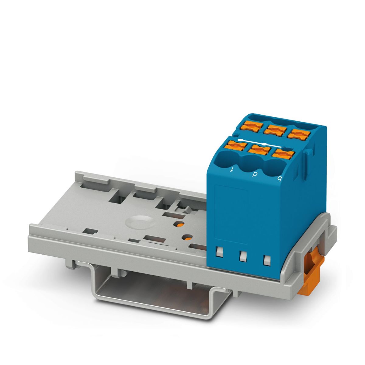 Cầu đấu phân phối Phoenix Contact PTFIX 6X2,5-NS35 BU – 3273002