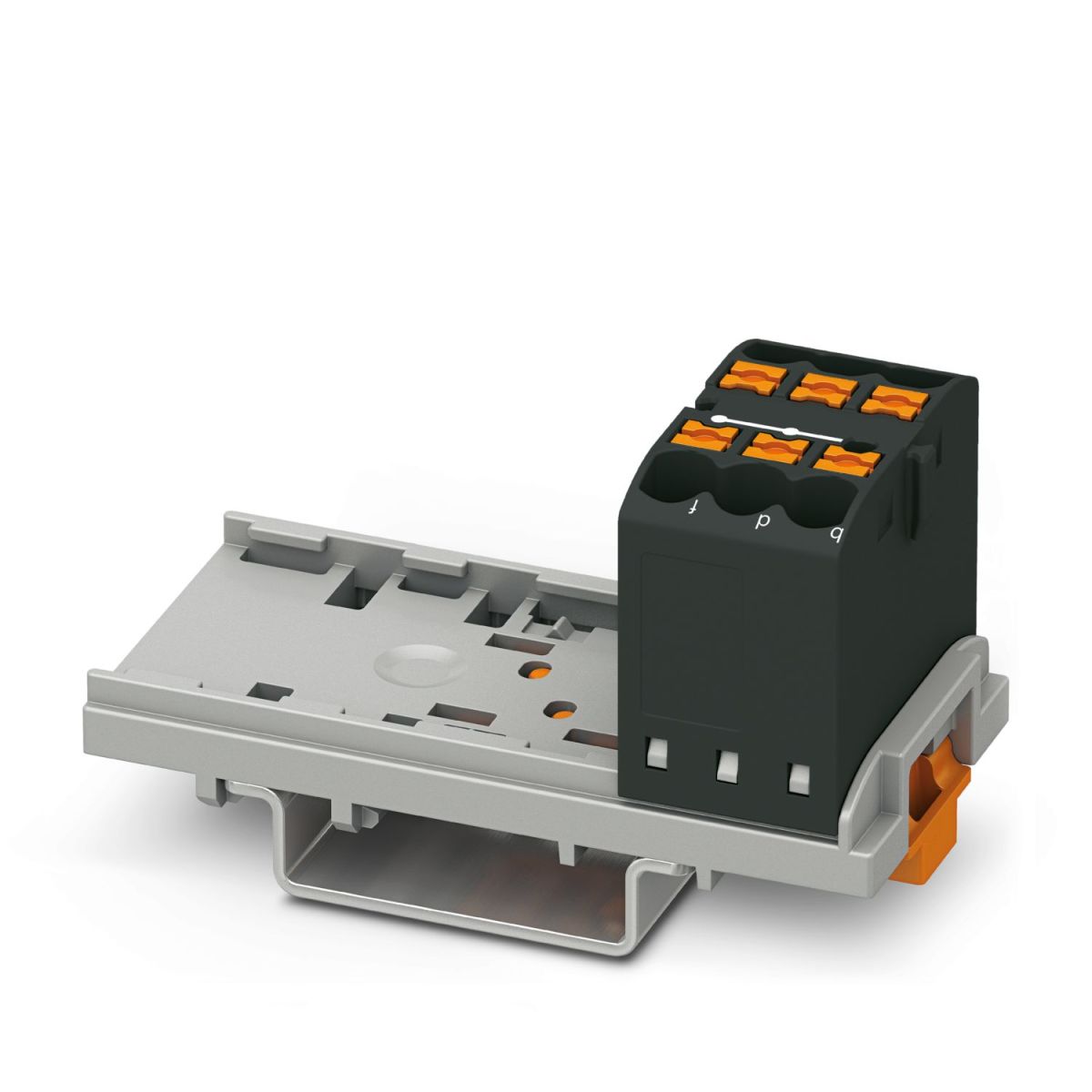 Khối phân phối điện Phoenix Contact PTFIX 6X2,5-NS35 BK – 3273014