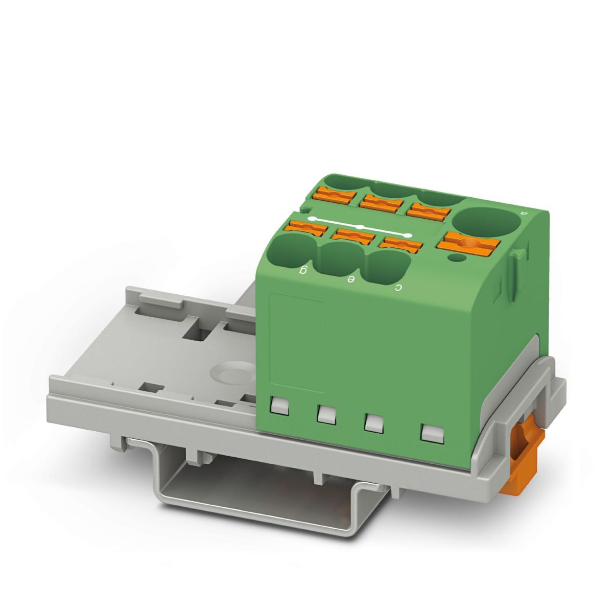 Khối cầu đấu phân phối điện Phoenix Contact PTFIX 10/6X4-NS35 GN – 3273600