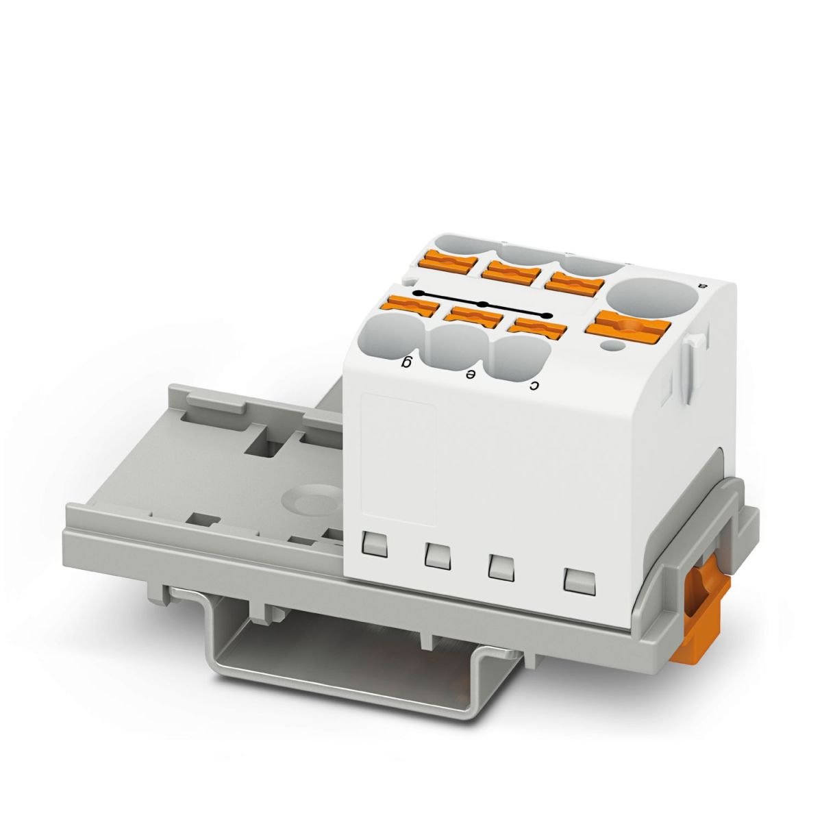 Cầu đấu phân phối Phoenix Contact PTFIX 10/6X4-NS35 WH – 3273604