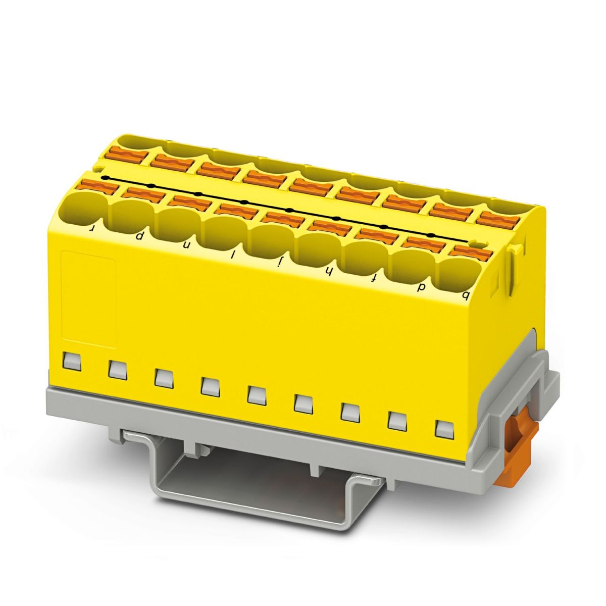 Cầu đấu phân phối Phoenix Contact PTFIX 18X4-NS35 YE – 3273576