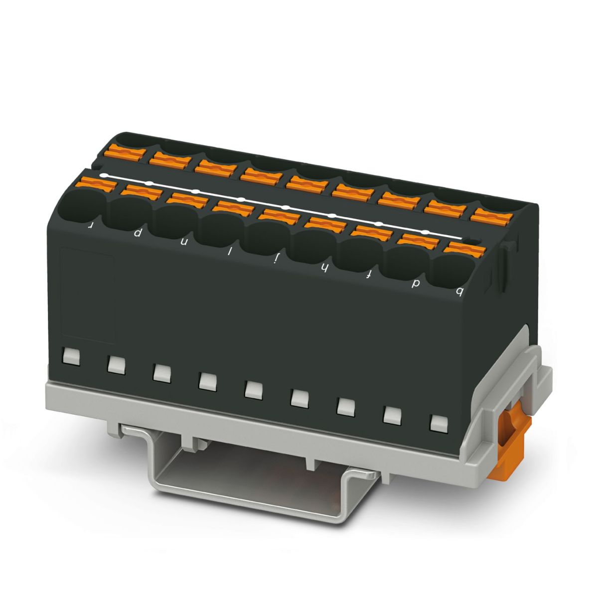 Cầu đấu phân phối Phoenix Contact PTFIX 18X4-NS35 BK – 3273584