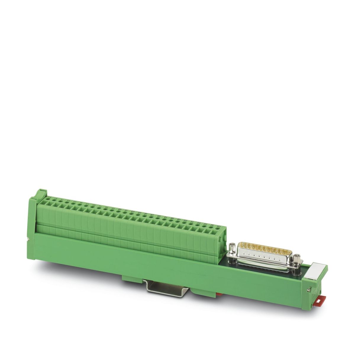 UM 25-D25SUB/S/FRONT/Q - Termination board (2959612)