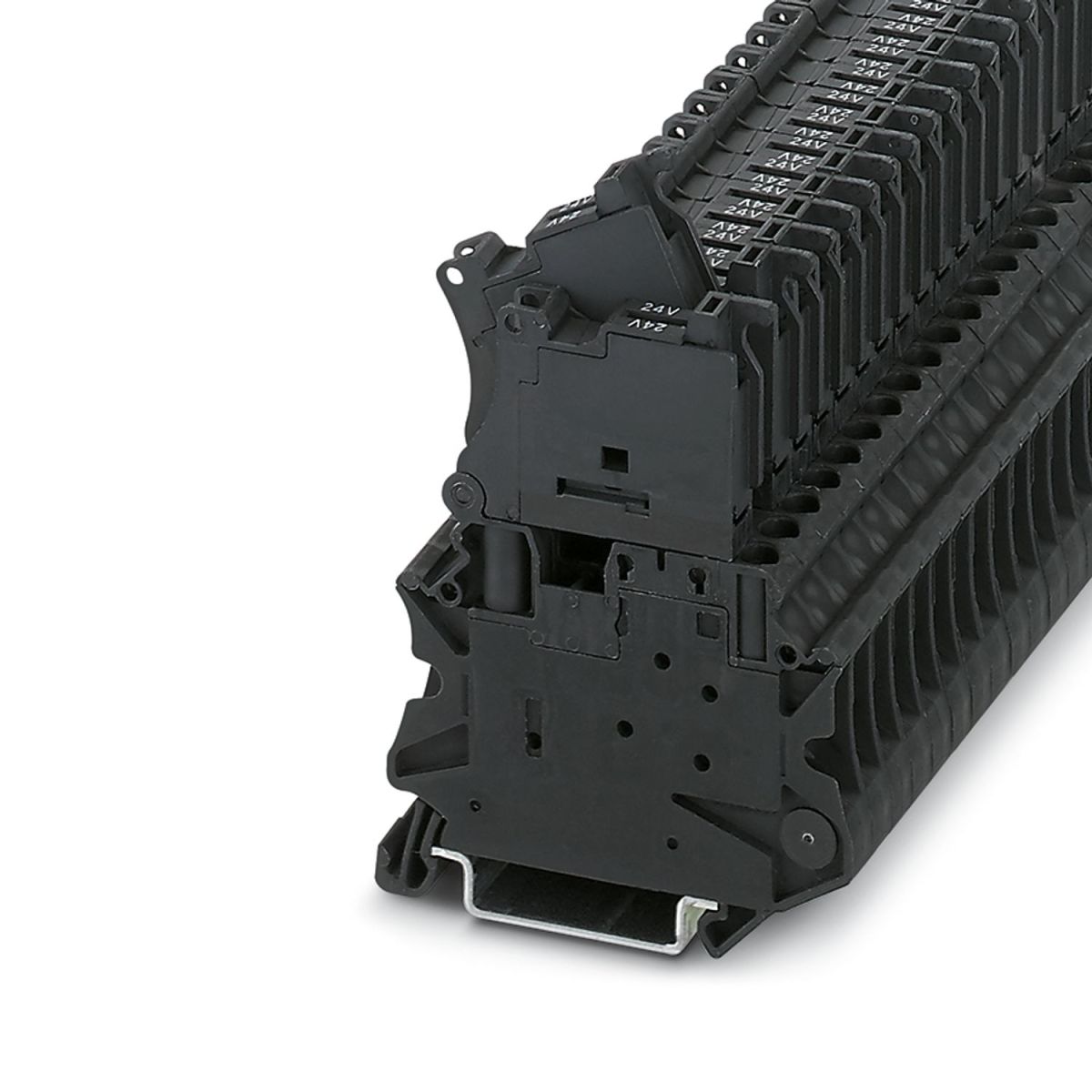 UT 4-HESILED 24-P/P - Fuse modular terminal block (3046540)