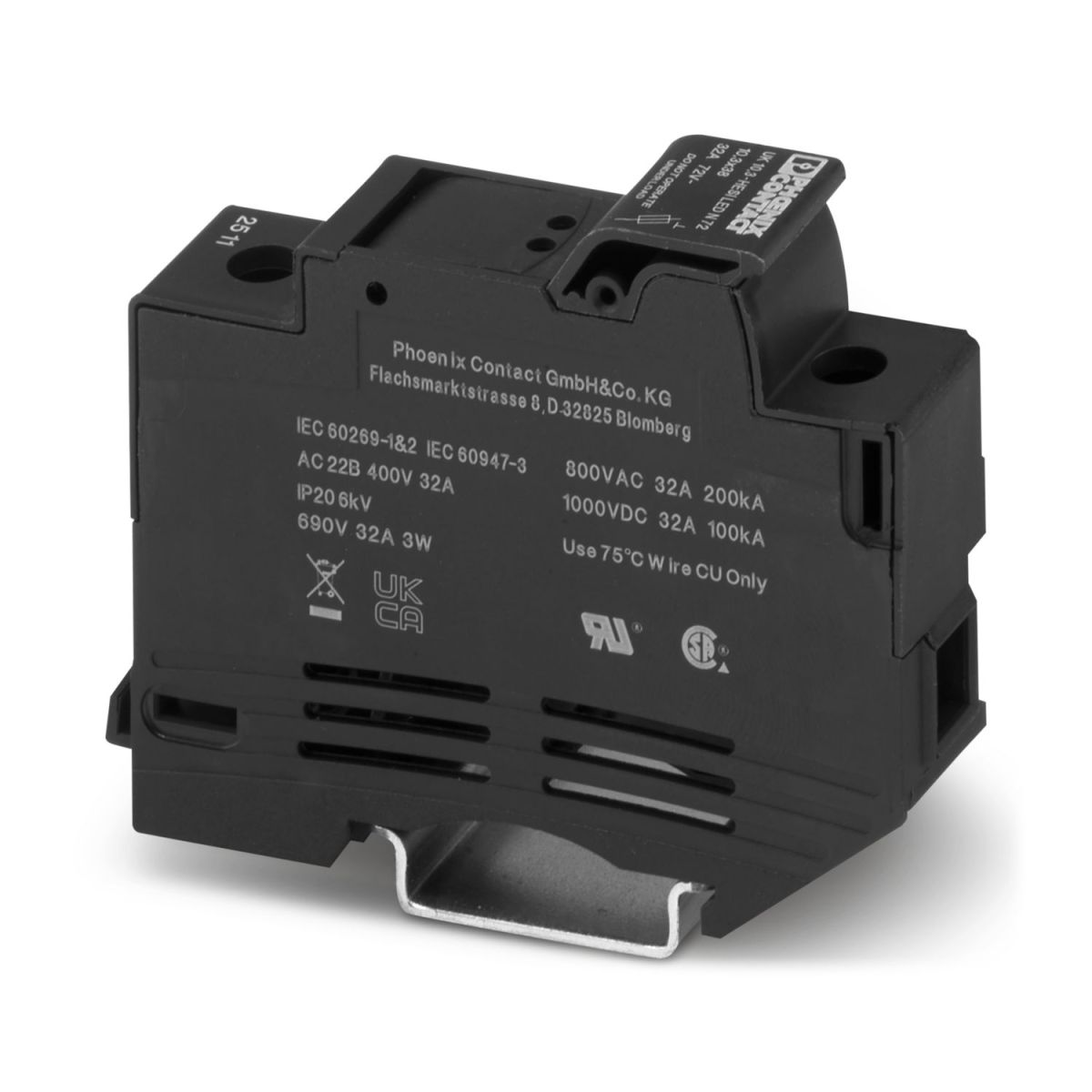 UK 10,3-HESILED N 72 - Fuse holder (3048661)