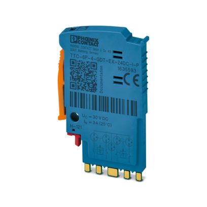 Phích cắm chống sốc điện - TTC-6P-4-GDT-EX-24DC-I-P - Surge protection plug (1635593)