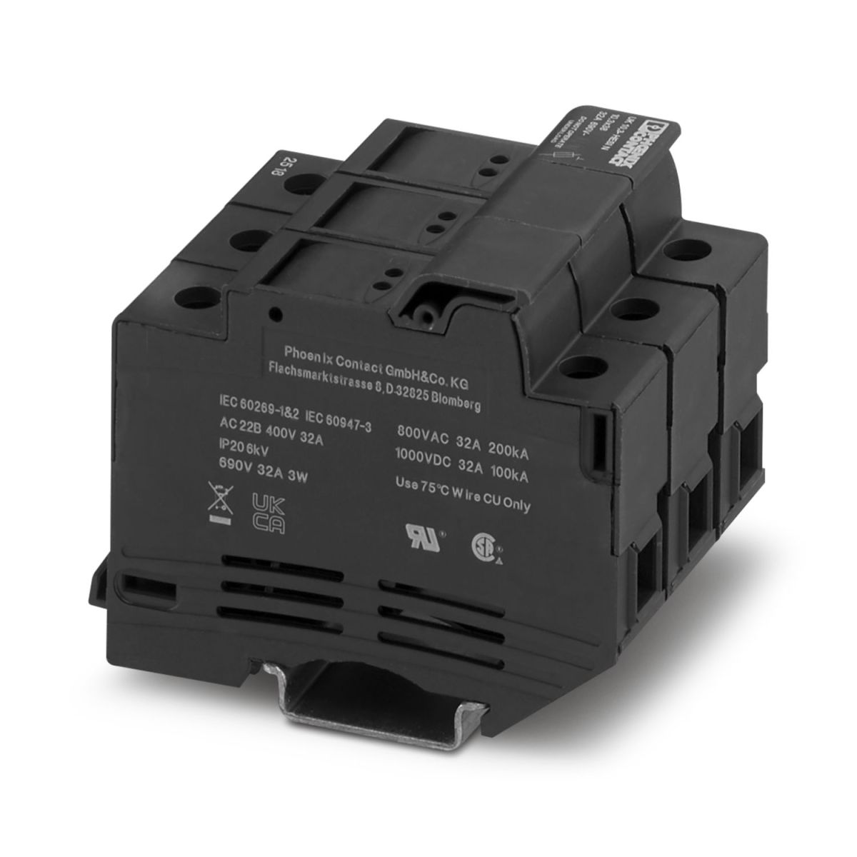 UK 10,3-HESI N 3POL - Fuse holder (3048496)